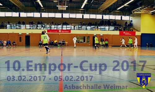 10. Empor Cup startet am Wochenende in der Asbachhalle
