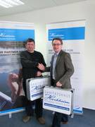 Spendenübergabe an den FC Empor Weimar 06 e.V.