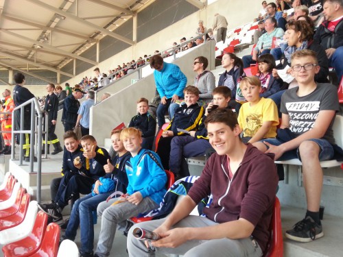 Deutschland gegen Kanada & Empor war dabei