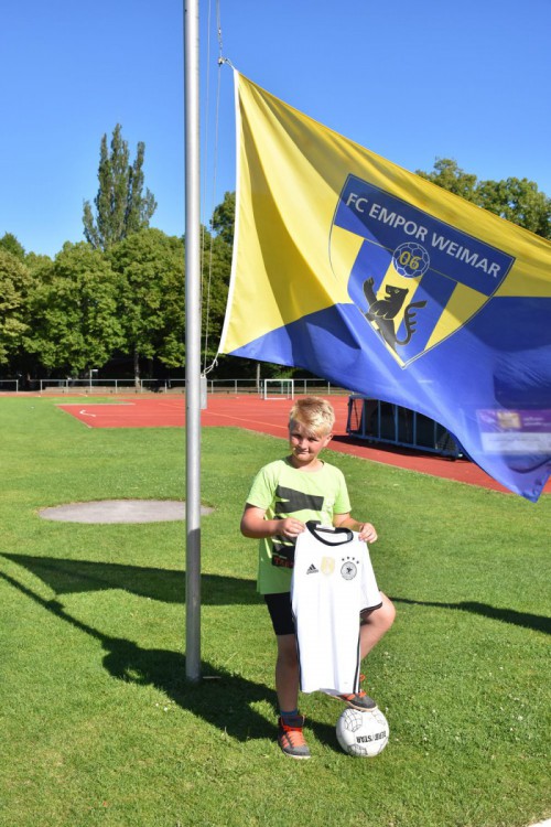 Die Gewinner des Torwandwettbewerbs vom Empor Sommer-Cup2017