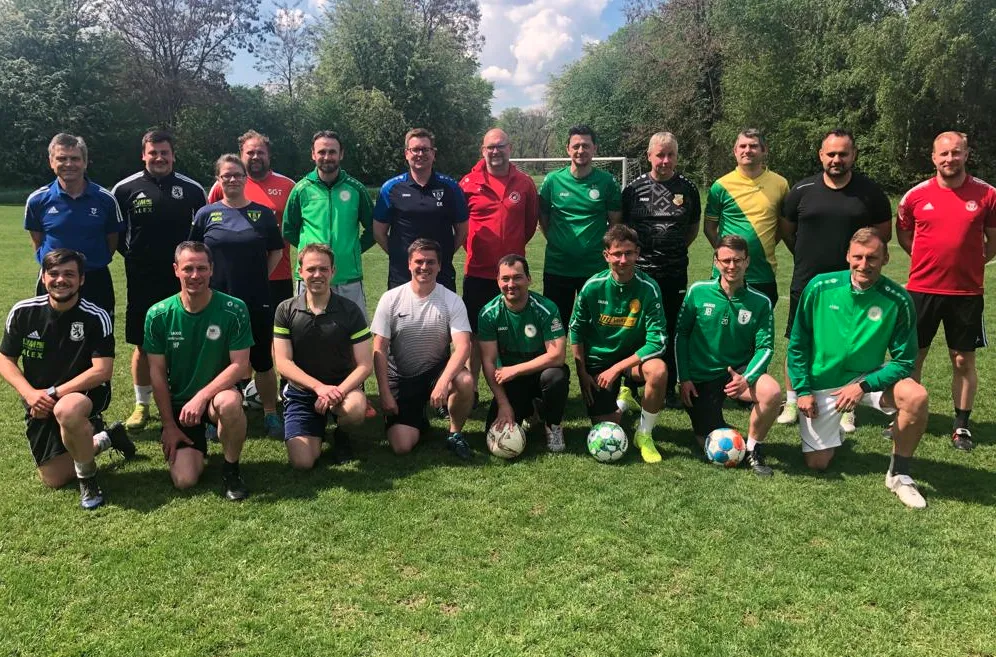 Nadine, Kempi und Lukas mit erfolgreicher DFB Zertifizierung