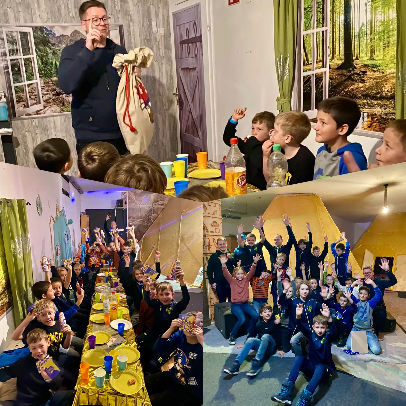 E2-Junioren mit toller Weihnachtsfeier...