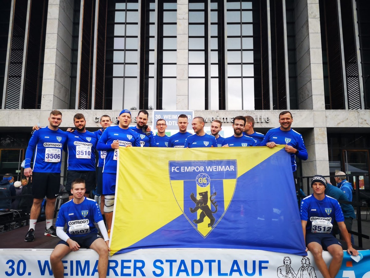 FC Empor beim 30. Weimarer Stadtlauf vertreten ...