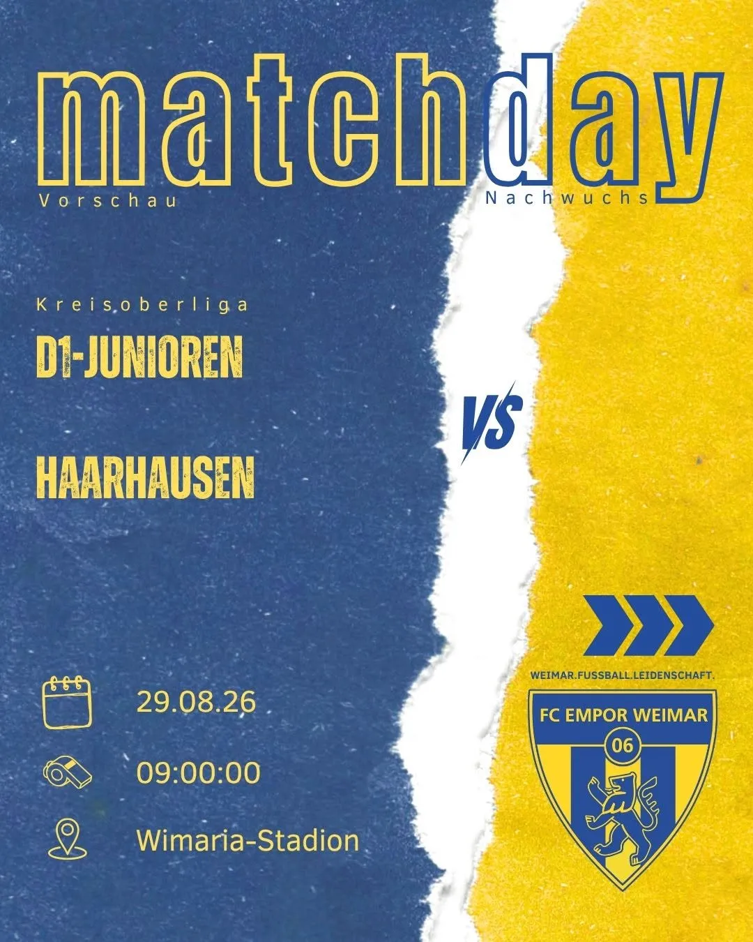 (D) Erstes Heimspiel unserer D1-Junioren...