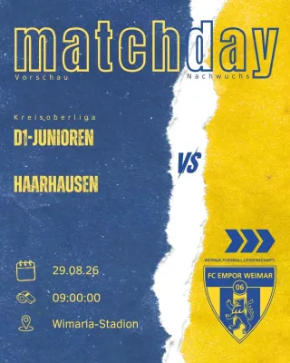 (D) Erstes Heimspiel unserer D1-Junioren...