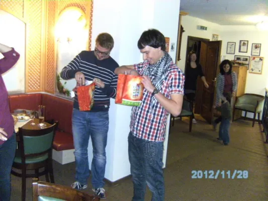 F2-Junioren Weihnachtsfeier