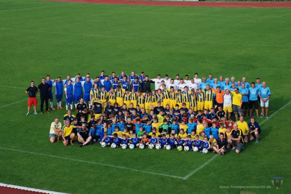 Fotoshooting im Wimaria Stadion