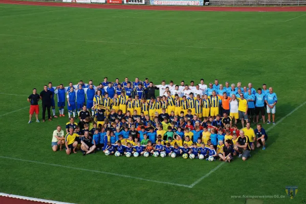 Fotoshooting im Wimaria Stadion