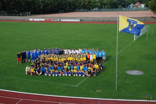 Fotoshooting im Wimaria Stadion