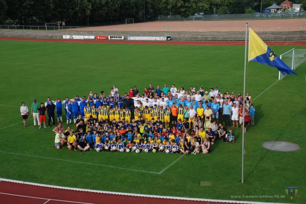 Fotoshooting im Wimaria Stadion