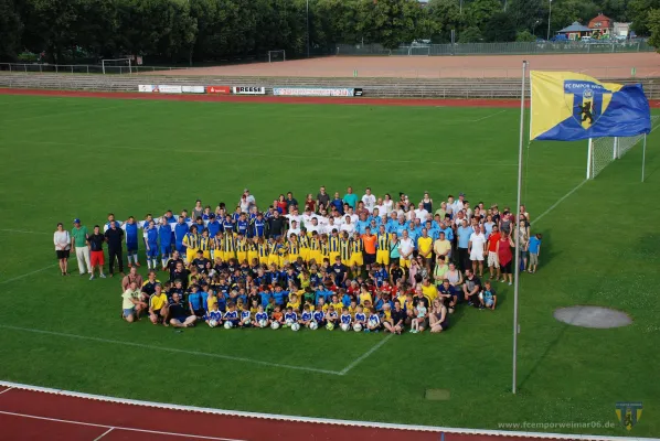 Fotoshooting im Wimaria Stadion