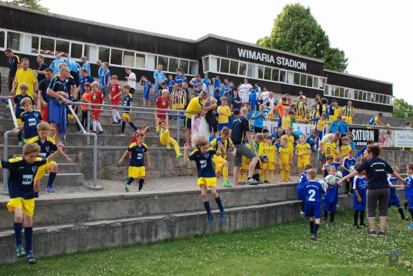 Fotoshooting im Wimaria Stadion