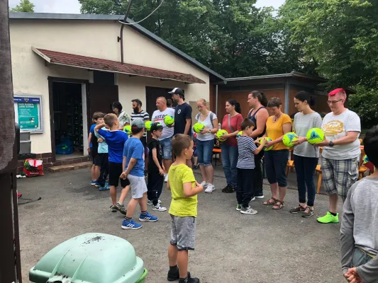 Abschlussfeier F-Junioren Saison 2018/2019