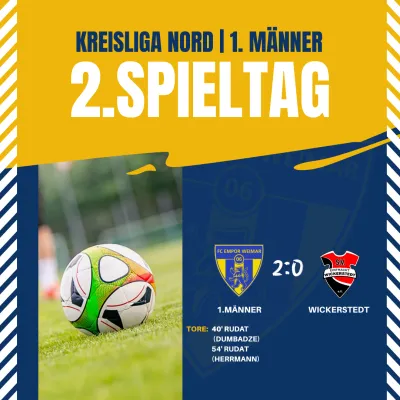 20.08.2022 FC Empor Weimar 06 vs. Eintr. Wickerstedt